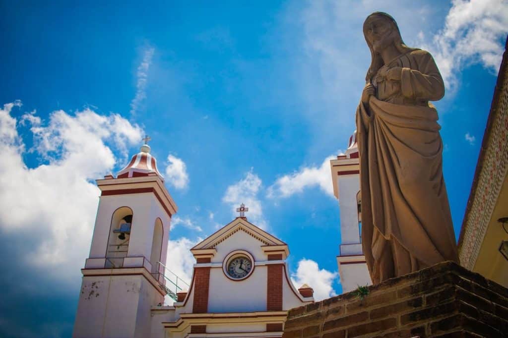 Beautiful Catholic Church on Cozumel Mexico - stingray villa