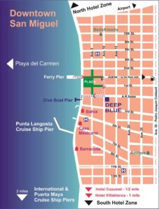 Cozumel Map: Navigate the Island with Ease | Travel Guide