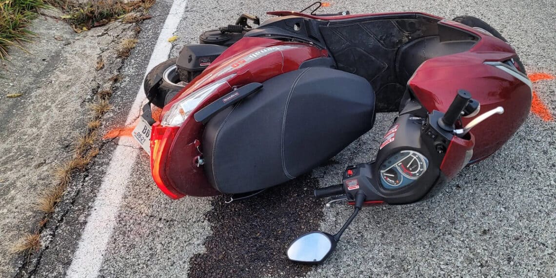 Scooter Accident