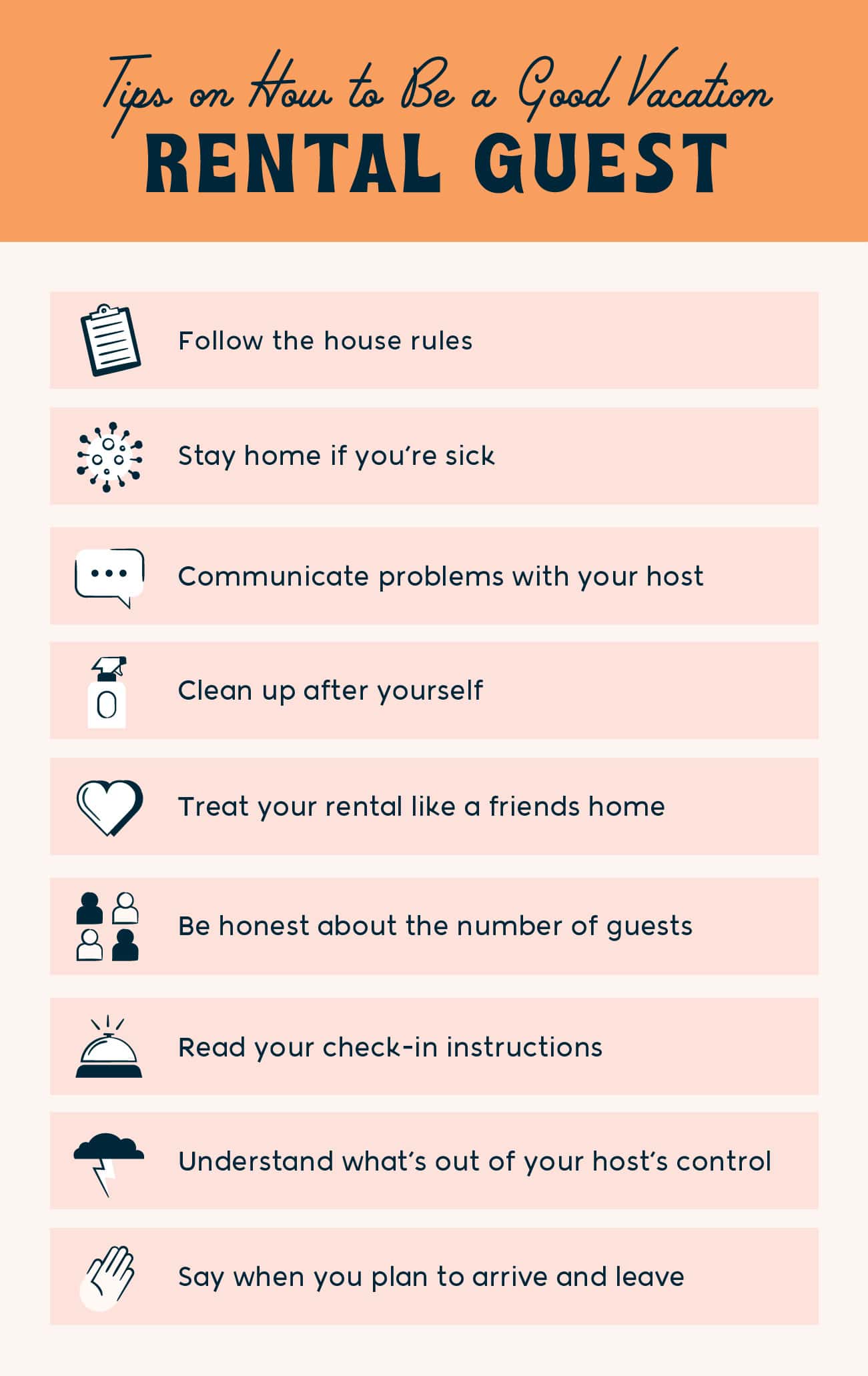 How To Be A Good Rental Guest